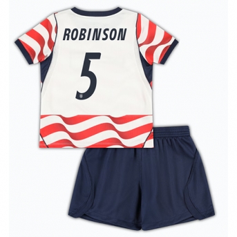 Billige Fotballdrakt Forente stater Antonee Robinson #5 Replika Hjemmedraktsett Barn VM 2026 Kortermet (med bukser)